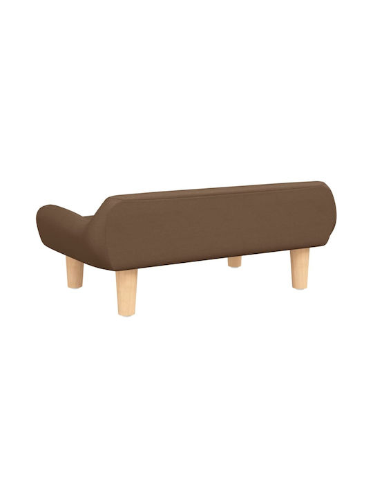 Детски Диван Кафяв 70x40x24бр