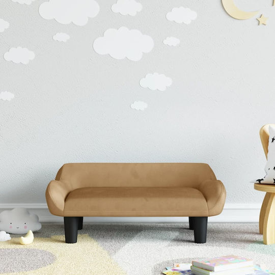 Sofa Braun 70x40x24cm 1Stück
