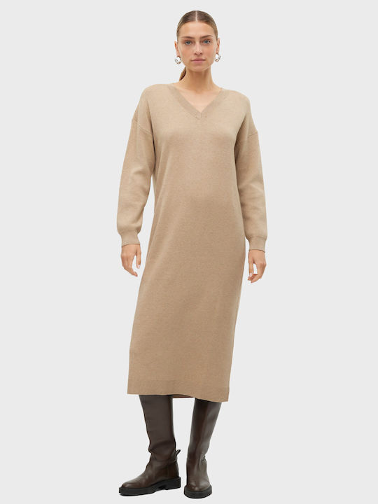 Vero Moda Kleid Beige