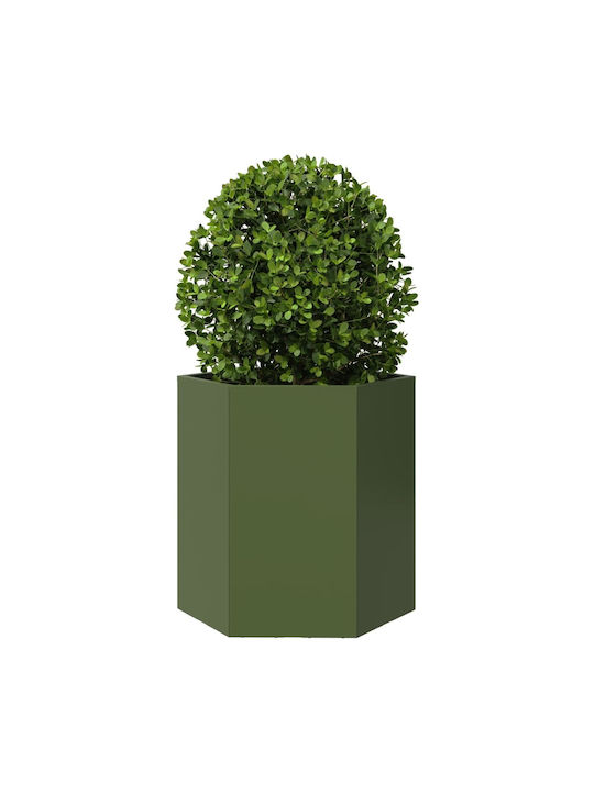 vidaXL Planter Box 46x45cm Olive Green 851114