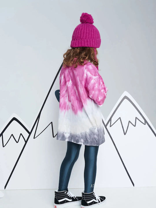 Kinder Leggings Lang Glossy Anthracite Jacqueline