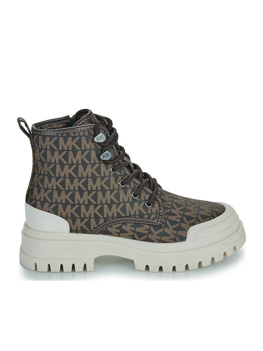 Kids Ankle Boots with Laces Multicolour
