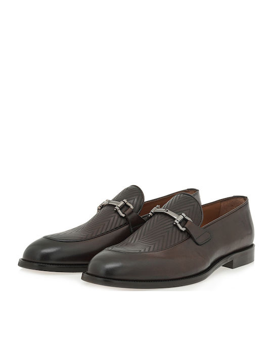 Men's Leather Loafers Brown