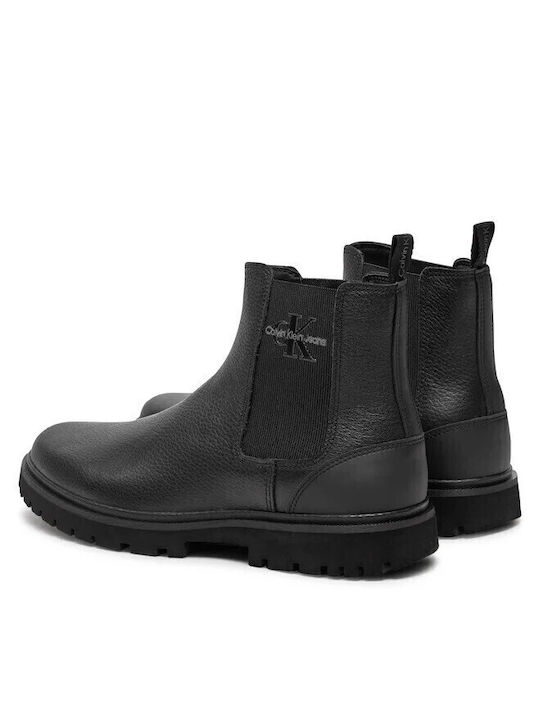 Leather Black Chelsea Boots
