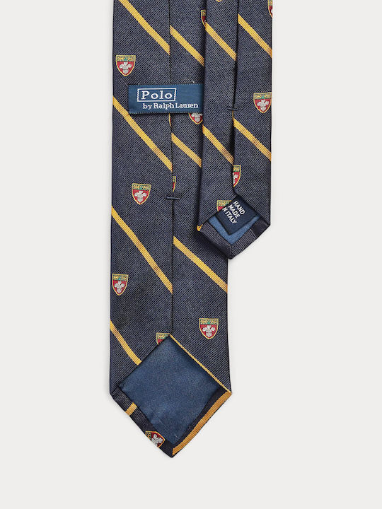 Ralph Lauren Men's Tie Silk in Blue Color