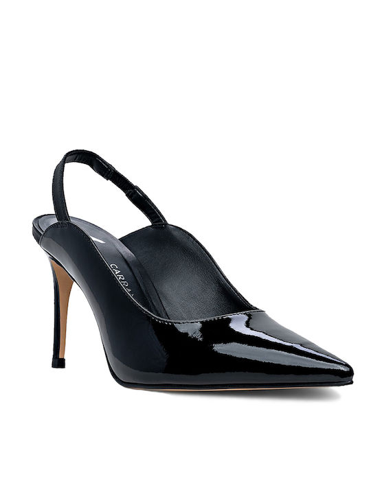 Carrano Leather Black Heels