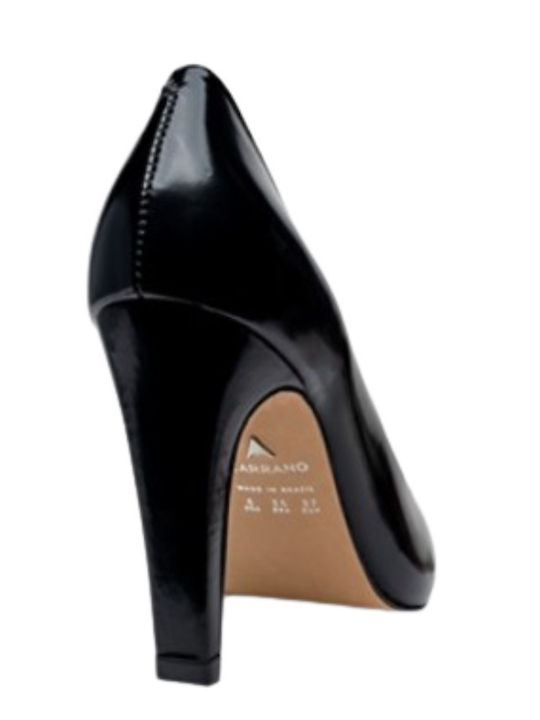 Carrano Patent Leather Black Heels