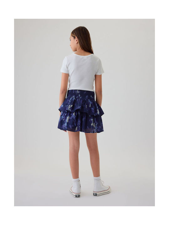 GAP Kids Skirt Floral Blue