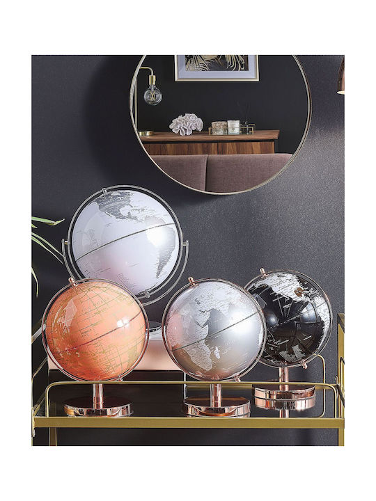Beliani Globe Diameter 20cm and Height 28cm Black