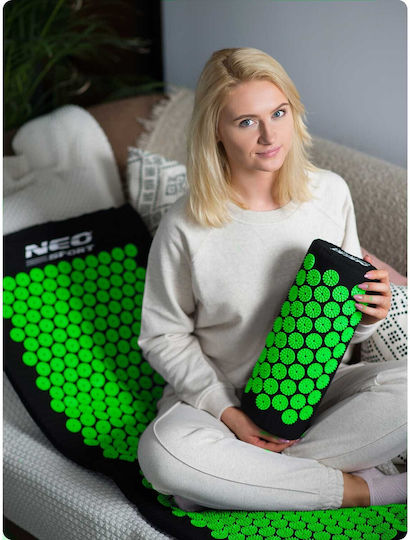 NEO Sport NS-901 Постелка Масаж Акупресура за врата & главата Черен