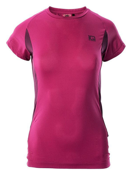 IQ Damen Sportlich T-shirt Lila