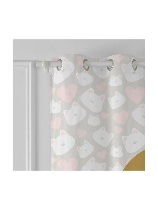 HappyFriday Kids Rod Pocket Curtain Multicolour 140x265cm