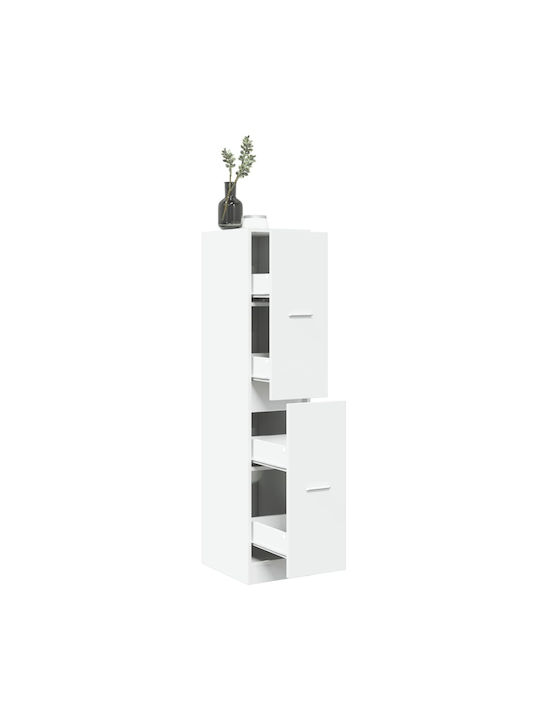 Schublade Büro White 30x41x144.5cm
