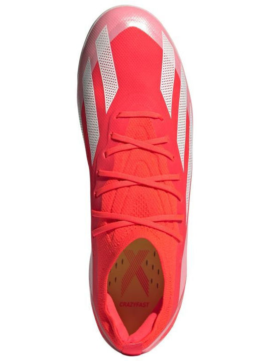 adidas Crazyfast Elite Football Shoes with Cleats Yellow