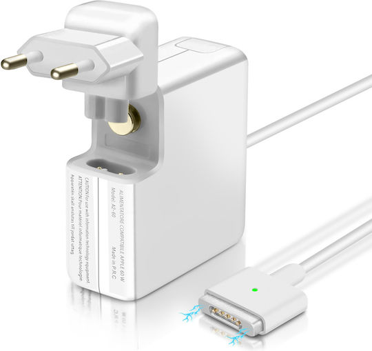 LinQ Încărcător Laptop 60W pentru Apple cu Adaptor de Alimentare