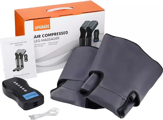 Air Pressure Leg Massager 3 Modes 6 Intensity Options 1 Pair