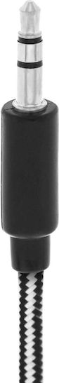 Avizar Cablu Audio 3,5 mm Male - 3,5 mm Male Negru 1m AUX-1M-BK