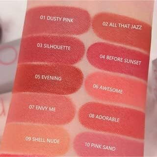 Rom&nd Zero Lipstick Matte Shade 07 Envy Me 3g
