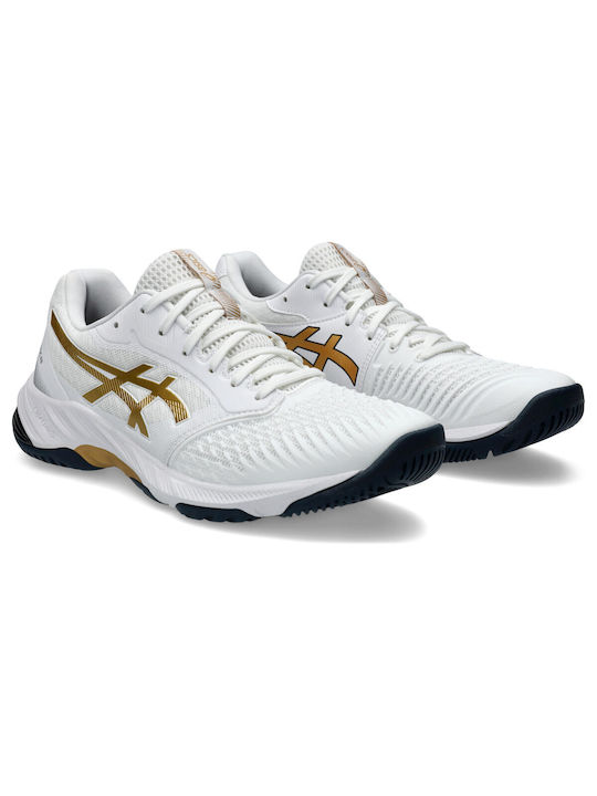 ASICS Gel Netburner Ballistic Ff3 Sport Shoes Volleyball White / Gold