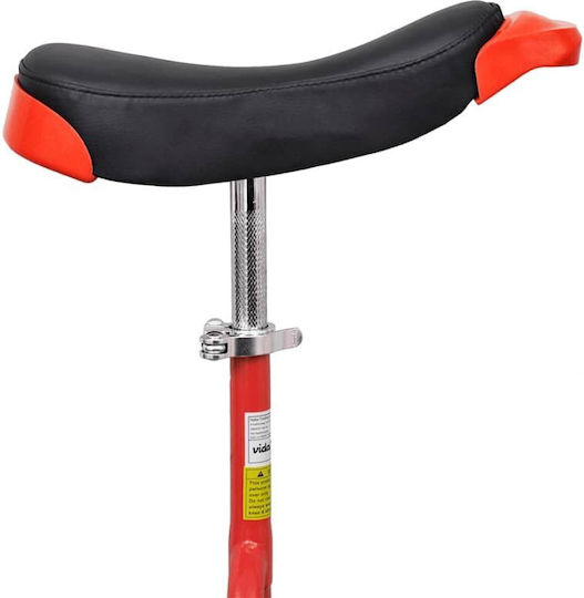 vidaXL 16" Red Unicycle