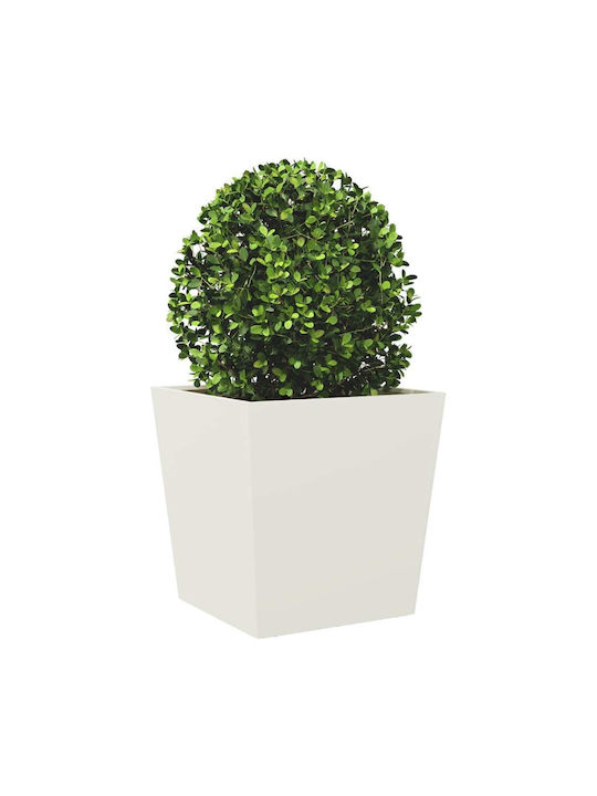 vidaXL Planter Box 50x50cm White 851068