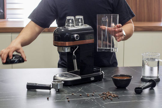 Berlinger Haus Automatic Espresso Machine 1350W Pressure 15bar Black BH-9462