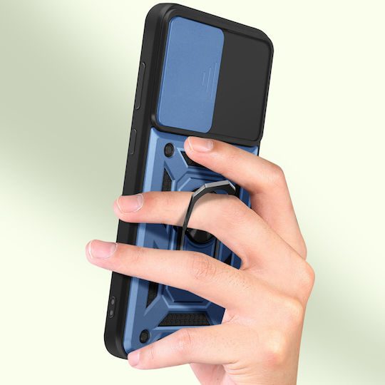 Ring Back Cover Σιλικόνης Μπλε (Galaxy A54)