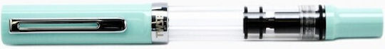 Twsbi Eco-t Mint Blue Piston Filling Fountain Pen 4711467447531 Nibs Extra Fine