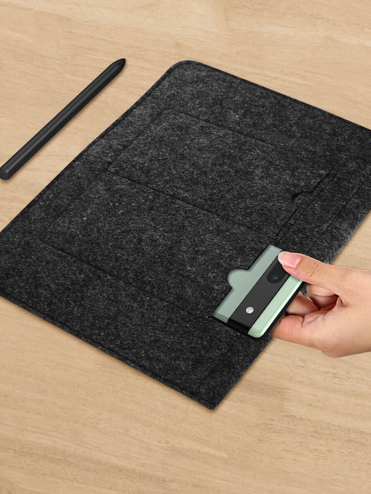 Avizar Θήκη για Laptop 11" σε Μαύρο χρώμα SLIV-SOFT-BK-NB11