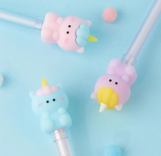 Starrydrip Gel-Tinten-Einhorn-Stift Lila Blaue Tinte