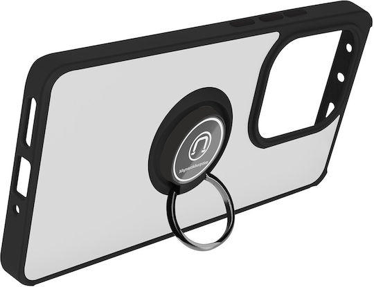 Ring Back Cover Μαύρο (Redmi Note 13 Pro 4G / Poco M6 Pro 4G)