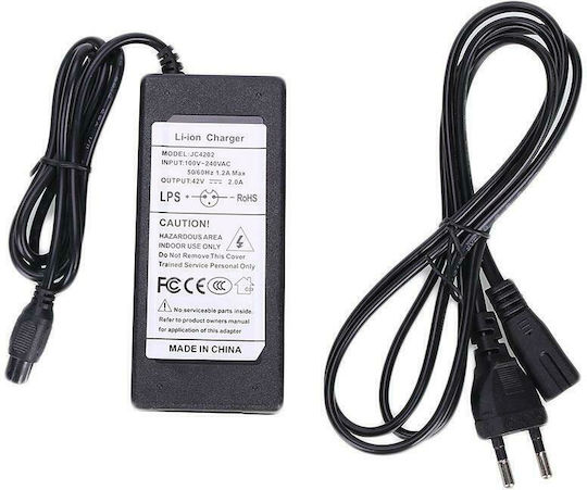Jc4202 Electric Scooter Charger Smart Balance Wheel 42V 2A Jc4202