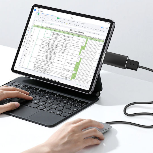 Avizar Convertor USB-C feminin în USB-C feminin 1buc ADA-OTG-BK-A2C