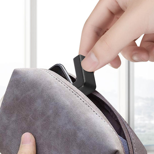 Usb-c Female Adapter Usb-c Male 90° Ultra-compact Black