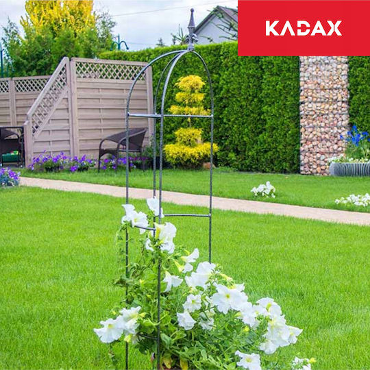 Kadax Metal Garden Obelisk Flower Garland 120cm
