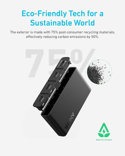 Anker USB-Hub Mit 4 Anschlüssen USB 3.0 Mit USB-C Anschluss