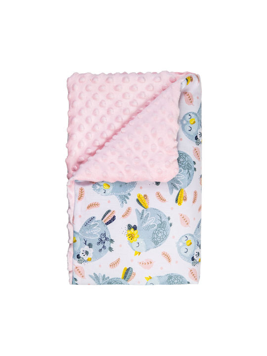 Lulando Blanket Nursery Swaddling Blankets Pink 75x100cm.