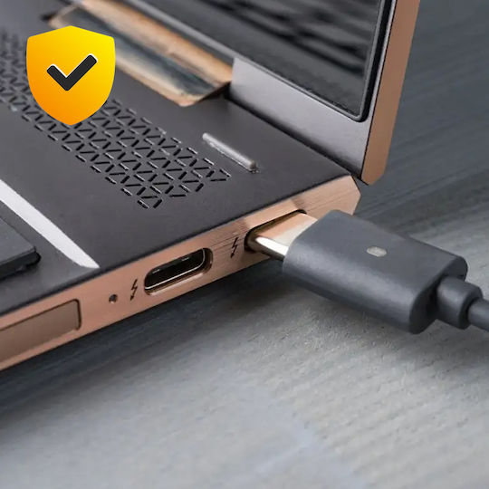 LinQ USB-C Универсален Зарядно за лаптоп 45W с Отделяем Кабел за Захранване
