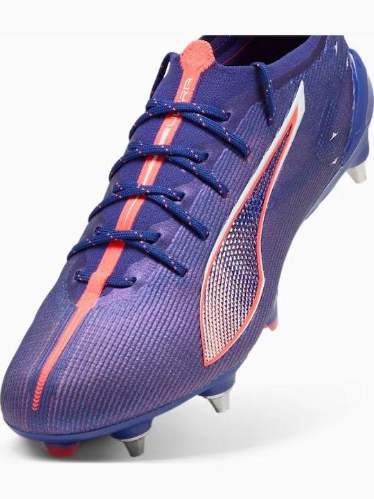 PUMA Ultra 5 Ultimate Ghete Fotbal Cu Crampoane MxSG Bej PUMA Ultra 5 Ultimate Ghete Fotbal Cu Crampoane MxSG Bej