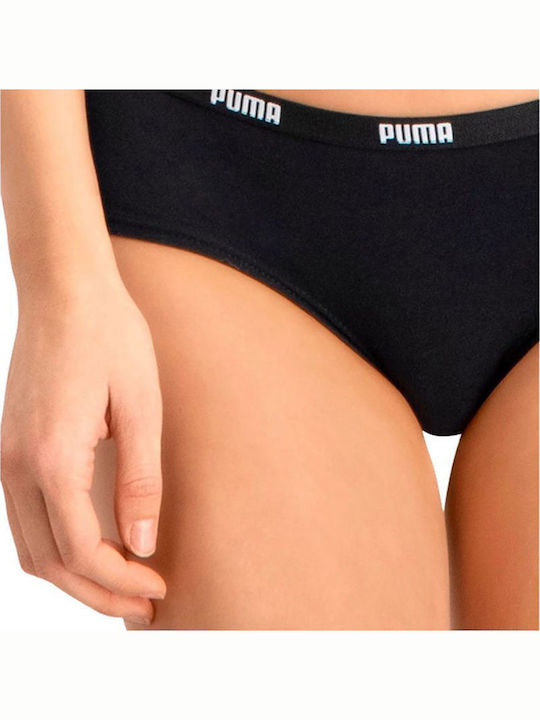 Dobotex Βαμβακερά Γυναικεία Slip 2Pack Μαύρα