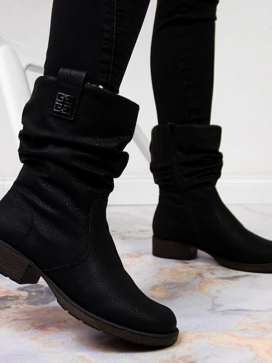 Damenstiefel Schwarz