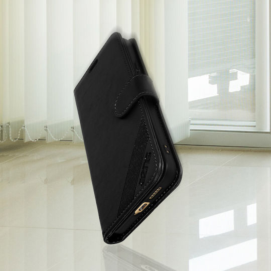 Folio Vivo 23 5g Case Wallet Video Stand Smooth Leather Effect Black