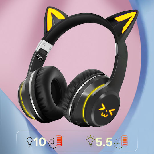 Avizar Kabellose Bluetooth Am Ohr Kopfhörer Schwarz