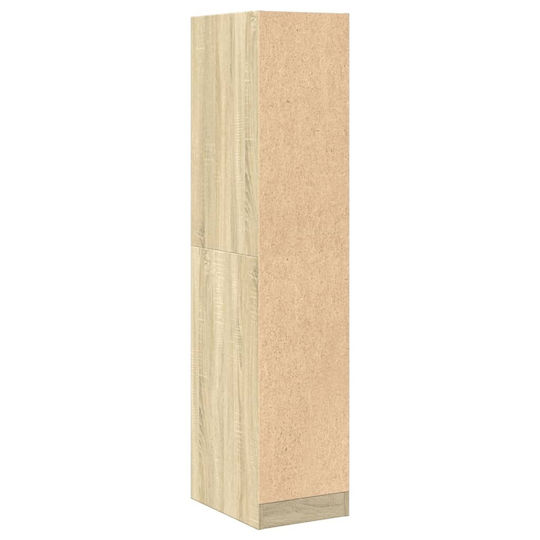 vidaXL Στήλη Μπάνιου Δαπέδου Μ30xΒ41xΥ144.5cm Sonoma