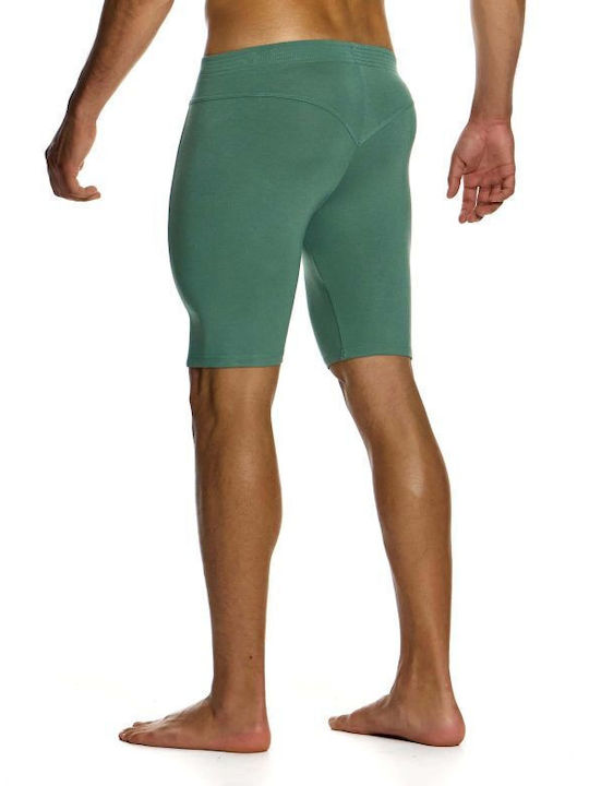 Modus Vivendi Herren Sportleggings Kurz Grün