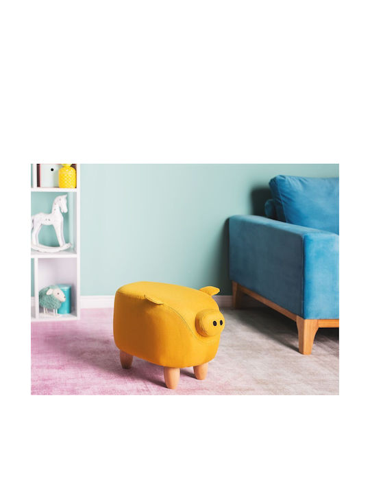 Kinderhocker Gelb