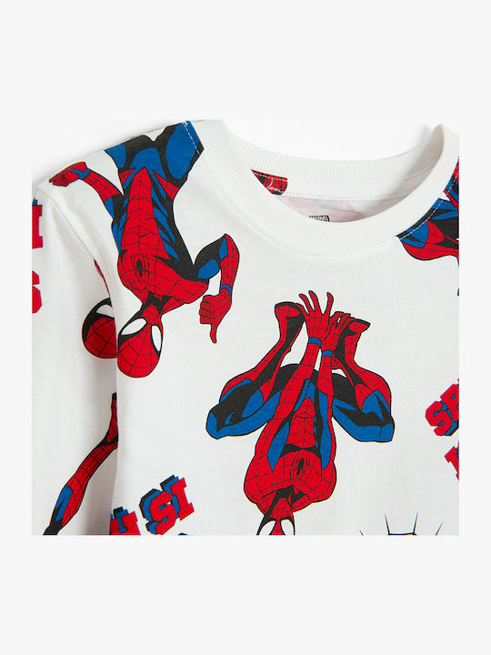 Σετ Παιδικές Μπλούζες Πολύχρωμες Spiderman Marvel