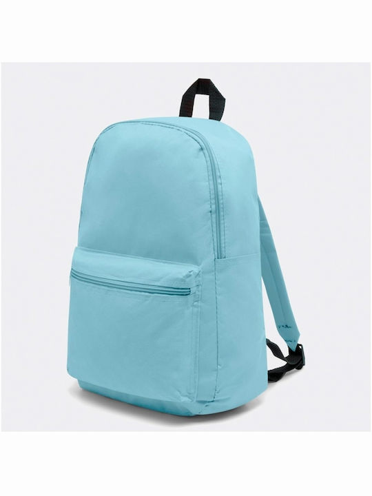 Rucksack mit Fronttasche Hellblau 39,5x30x10,5 cm