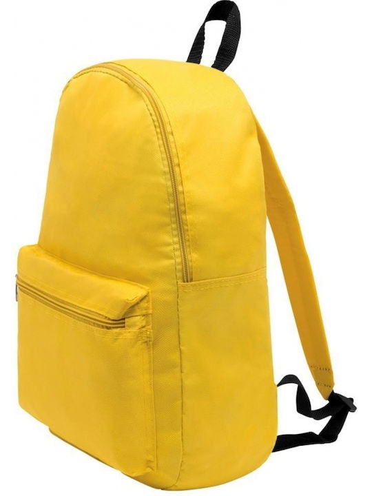 Rucksack mit Fronttasche Gelb 39,5x30x10,5 cm