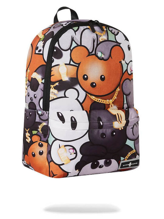 Space Junk Bear Party School Backpack